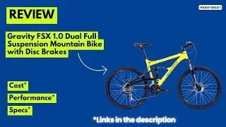 Gravity FSX 1.0 Dual Full Suspension Mountain Bike Review | Best 19