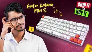 EvoFox Katana Mini S Review🔥 | Best mechanical gaming keyboard | Skip it or Buy it Ep 4