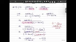 Ex 18 | Trigonometry | ICSE | ML Aggarwal | Q 14 & Q 23