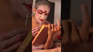 Sathish Charmady * Yakshagana * Yaksha Makeup 