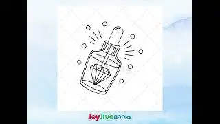Glow Cosmetics Coloring Pages  Cute Kawaii Makeup Coloring Sheets  Bold & Easy Beauty Line Art  Cozy