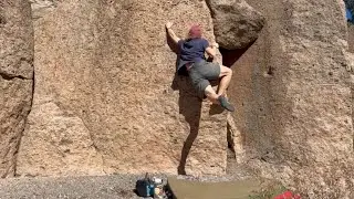 Bouldering in June lake CA!