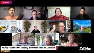 You&rsquo;ve reached the weekly invitation limit on Linkedin - #Linkedin Masterminds Episode 69