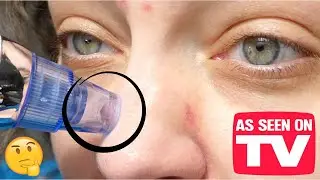 Do Pore Vacuums ACTUALLY Work?? | DERMASUCTION Pore Cleaning Device (Testing + Review)