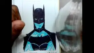 BATMAN&times;SOLO LEVELING🦇!!! TIME LAPSE DRAWING!!!