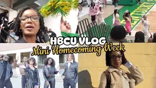 Senior Year Diaries| HBCU VLOG, Mini Homecoming!, Model practice, Video shoot!, Rivalry game