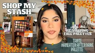 Shop My Stash for Fall Palettes ft. Tarte Maneater After Dark 🖤🖤