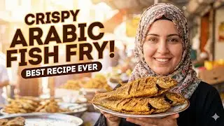 Crispy Arabic Fried Fish Recipe | Easy Middle Eastern Seafood