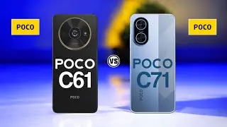 Poco C61 Vs Poco C71   #Trakontech