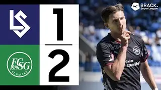 HIGHLIGHTS | FC Lausanne-Sport vs FC St. Gallen 1:2
