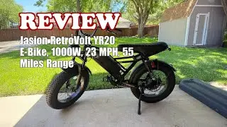 Jasion RetroVolt YR20 Electric Bike - Review 2025