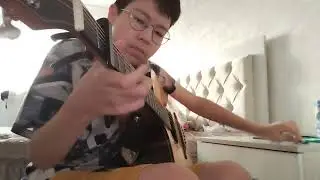 Alexander Misko - guitar + pen tapping song  (гитаручка) cover