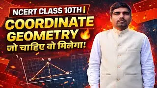 NCERT Class 10 Co-Ordinate Geometry 📌 Pappu Sir सब कुछ लेकर आए हैं  | Daily LIVE @ 7:00 PM