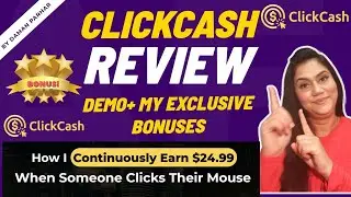 CLICKCASH REVIEW + CLICKCASH DEMO WITH CUSTOM BONUSES!!!!!