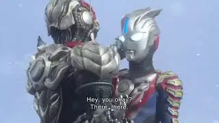 ウルトラマンオーブVSガピヤ星人サデス