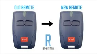 How to code/program a BFT B RCB 0678 Genuine Remote to Motor