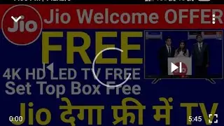 Jio 4k Led Tv at free of cost! Jio de raha hai free led tv!