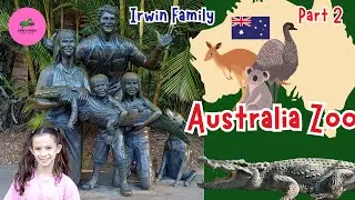 Australia Zoo Visit Part II - Crocodile Hunter&rsquo;s Zoo [Crocodile Show!!  Reptile House!!]