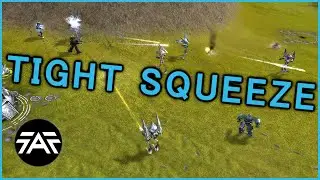 Tight Squeeze : Supreme Commander Forged Alliance Forever #158 : Custom 8v8