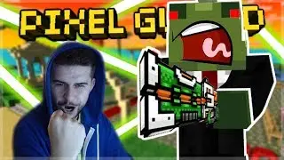 FIRE LASERS AROUND THE WHOLE MAP LASER BOUNCER DESTROYS! | Pixel Gun 3D