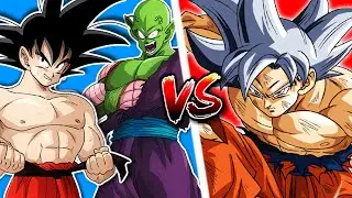 Goku and Piccolo vs MUI Goku
