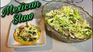 Мексиканский салат из капусты