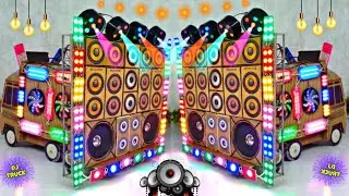 Mini Dj Setup Loading At-home by cardboard dj truck making | dj setup | di wala, dj wala cartoon 