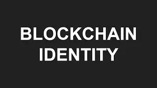A Blockchain-Based Identity Verification Concept
