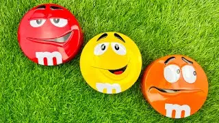 Candy Lovers Dream! ASMR Unboxing of Skittles & M&M's | Colorful Tins and Satisfying Sounds Revealed