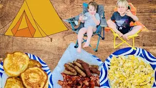 Camping Pancake Breakfast