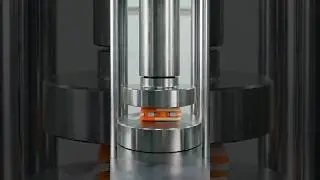 Armor scoop Vs 100 ton hydraulic press #scoop😱😱 #hydraulicpress