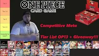 СОРЕВНОВАТЕЛЬНЫЙ мета-уровень OP13!!! Лучшие колоды и топ-лидеры!!! Карточная игра One Piece 2025...