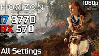 Horizon Zero Down | Gameplay | Core i7 3770 + RX 570 4GB | All Settings 1080p | 2020