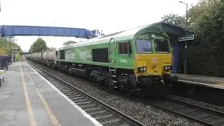 Stupendous Freight Trains on Strike Days.    Kings Sutton & Whitacre Junction
