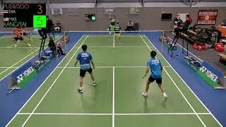 Nachakorn Pusri & Chayakorn Sootlake 🇹🇭 - Kang Khai Xing & Aaron Tai 🇲🇾, MD, Yonex Dutch Junior I 23