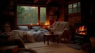 Cozy Cabin Rain Sounds for Deep Sleep &ndash; Gentle Raindrops to Calm the Mind and Relieve Insomnia