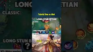 New Hero WU ZETIAN Normal vs LONG STUN BUILD 😱 #mobilelegends #mlbb