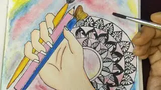 Mandala drawing ideas || Hand drawn Mandala drawing #shorts #shortsfeed