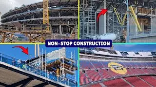 Camp Nou Construction Hits New Speed! 🔥 Massive Progress Across the Stadium