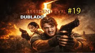 O FOGO MACHUCA ELE 👉 Resident Evil 5 DUBLADO #19