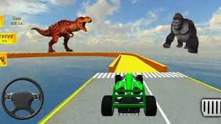 Formula Ramp Car  Stunts Gameplay &ndash; Impossible Car Stunts &ndash; Android Games #20