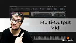 Multi salida midi desde Kontakt en Ableton Live