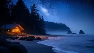 Coastal Harmony 🏖️🎹 | Cozy Piano & Ocean Waves Blend into a Soft Lullaby for Your Soul