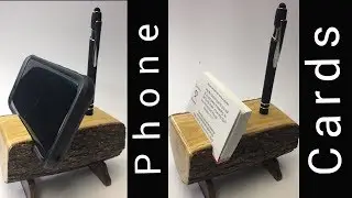 Log phone, pen, card holder