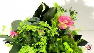 Composizione floreale - Persistenza - Fiori Stabilizzati