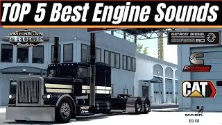 ✅ American Truck Simulator | TOP 5 BEST Engine Sounds [ATS 1.42/1.41] 4k