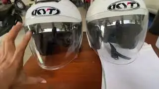 Различия между оригинальными и поддельными шлемами KYT #helmet #kythelmet #helmmoridandkw #различ...