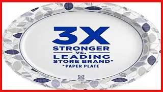 Great product -  Dixie Ultra Paper Plates, 10 1/16 inch, Dinner Size Printed Disposable Plate, 172 C