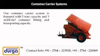 Solid Waste Handling Equipment Manufacturer and Exporter - www.durgatractors.com