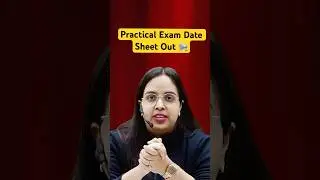 Practical Exam Date Out | Class 12th UP Board Exam 2026 #rupalimam
